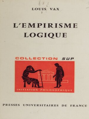 cover image of L'empirisme logique